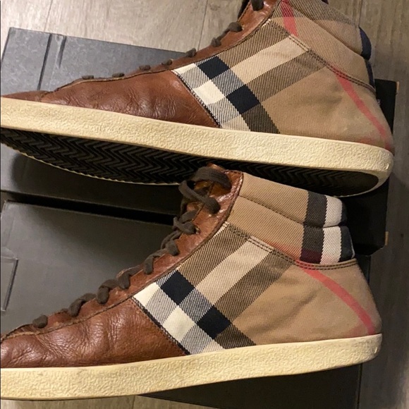 Burberry high top sneakers - Picture 2 of 4
